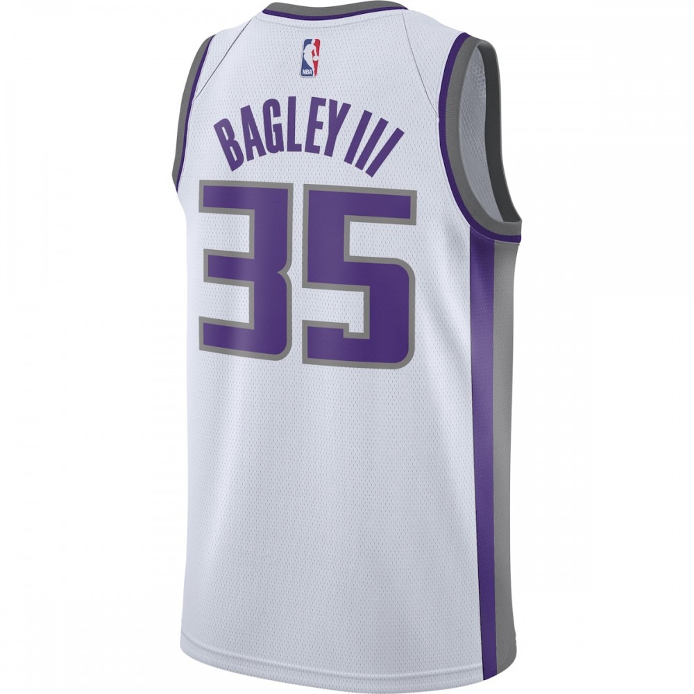 Marvin Bagley III Sacramento Kings 2019/2020 Swingman Jersey - Association Edition - White-Pro Kit Vault | Brand New 26/27 Sports Jerseys